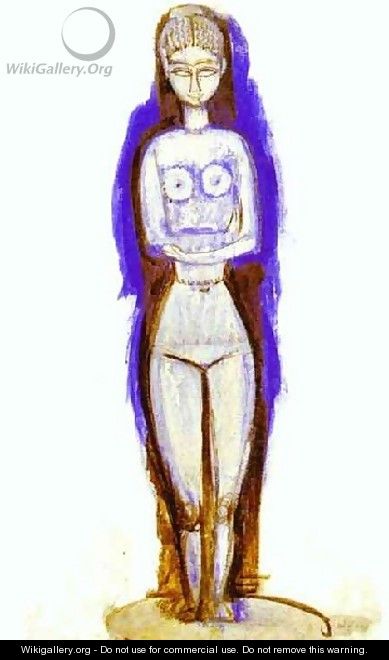 Standing Nude - Amedeo Modigliani