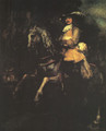 Frederick Rihel on Horseback 1663 - Rembrandt Van Rijn