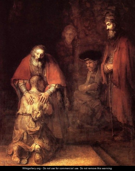 The Return of the Prodigal Son c. 1669 - Rembrandt Van Rijn