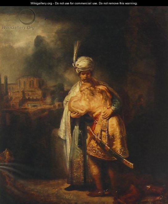 Biblical Scene 1642 - Rembrandt Van Rijn