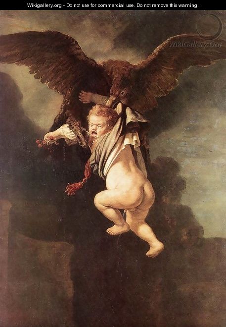 Rape of Ganymede 1635 - Rembrandt Van Rijn