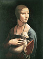 Portrait of Cecilia Gallerani (Lady with an Ermine) 1483-90 - Leonardo Da Vinci