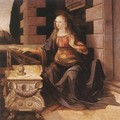 Annunciation (detail 2) 1472-75 - Leonardo Da Vinci