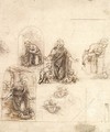 Studies For A Nativity - Leonardo Da Vinci