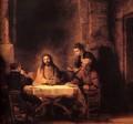 Supper at Emmaus 1648 - Rembrandt Van Rijn