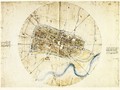 Town Plan Of Imola - Leonardo Da Vinci