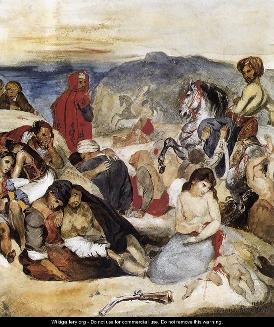 The Massacre of Chios (2) - Eugene Delacroix
