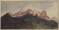 Alpine Landscape - George Frederick Watts