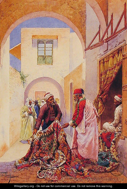The Carpet Sellers - Giulio Rosati