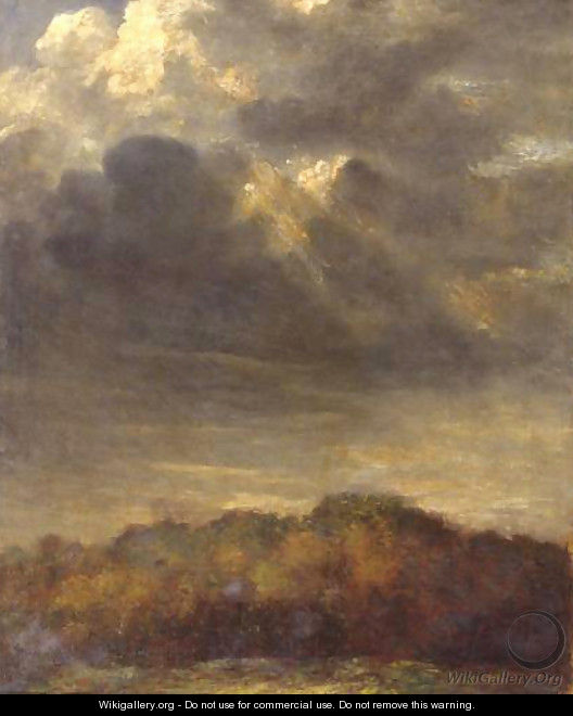 Study Of Clouds - George Frederick Watts
