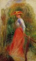 Woman In A Landscape2 - Pierre Auguste Renoir
