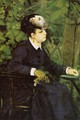 Woman In A Garden Aka Woman With A Seagull - Pierre Auguste Renoir