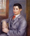 Young Man In A Red Tie - Pierre Auguste Renoir