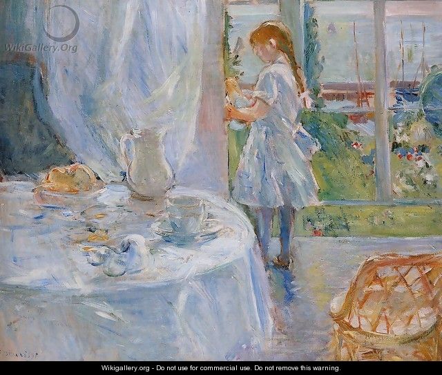 Cottage Interior Aka Interior At Jersey - Berthe Morisot