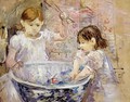 Children With A Bowl - Berthe Morisot