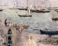 Harbor Scene Isle Wight - Berthe Morisot