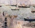 Harbor Scene Isle Wight - Berthe Morisot
