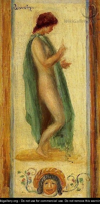 Study Of A Woman For Oedipus - Pierre Auguste Renoir