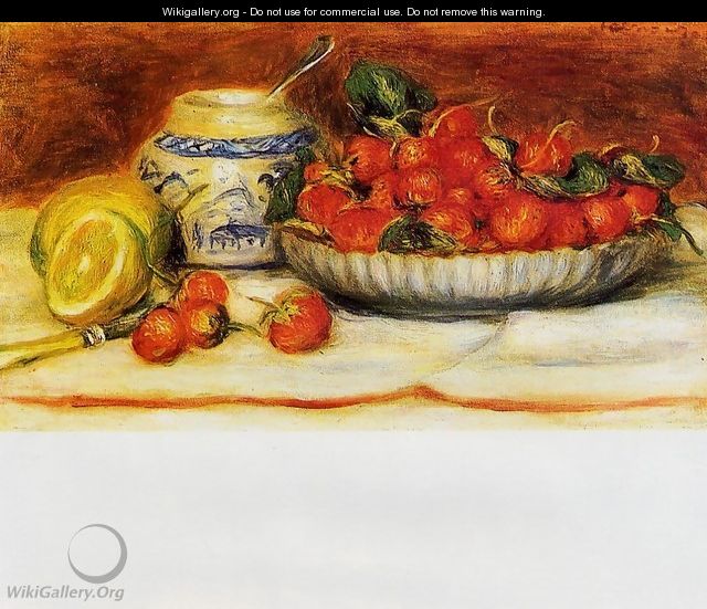 Strawberries - Pierre Auguste Renoir