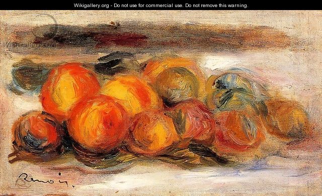 Still Life With Peaches3 - Pierre Auguste Renoir