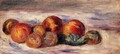 Still Life With Peaches - Pierre Auguste Renoir