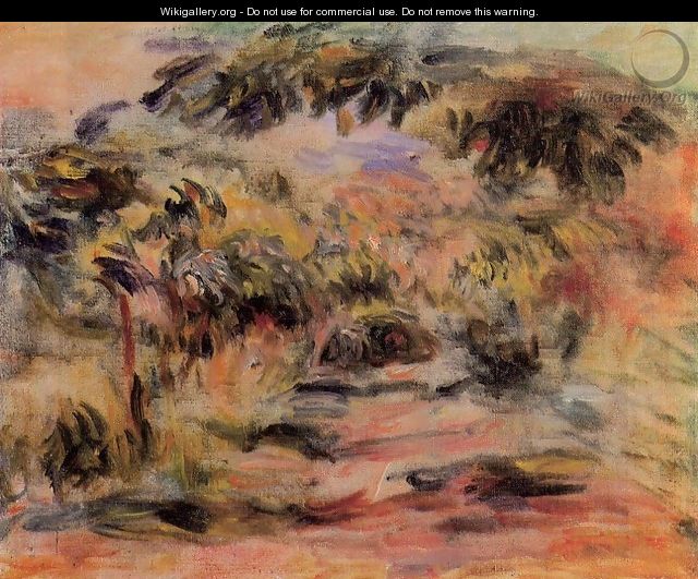 The Footpath - Pierre Auguste Renoir