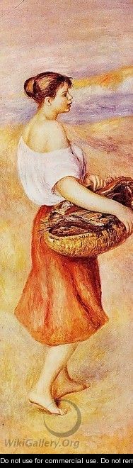 The Fish Monger - Pierre Auguste Renoir