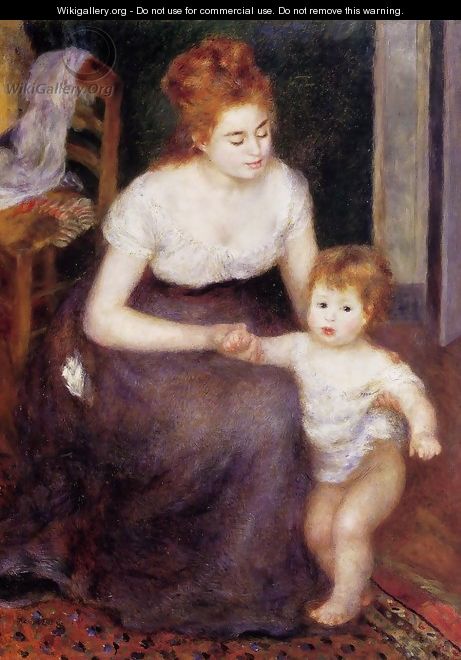 The First Step - Pierre Auguste Renoir
