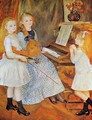 The Daughters Of Catulle Mendes - Pierre Auguste Renoir