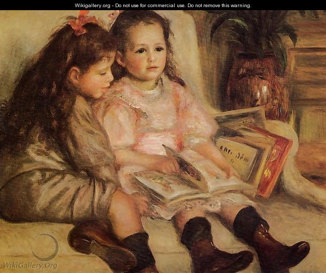 The Children Of Martial Caillebotte - Pierre Auguste Renoir