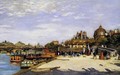 The Pont Des Arts And The Institut De France - Pierre Auguste Renoir