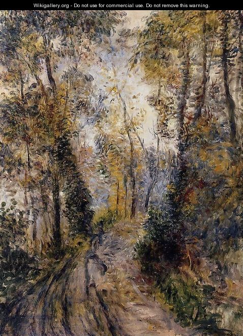The Path Through The Forest - Pierre Auguste Renoir