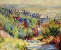 The Hills Of Trouville - Pierre Auguste Renoir