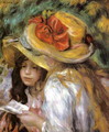 Two Young Girls Reading - Pierre Auguste Renoir