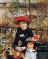 Two Sisters Aka On The Terrace - Pierre Auguste Renoir