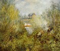 On The Seine Near Argenteuil - Pierre Auguste Renoir