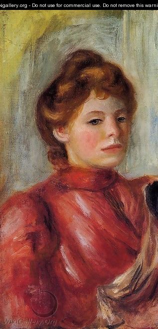 Portrait Of A Woman5 - Pierre Auguste Renoir
