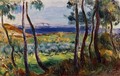 Pines In The Vicinity Of Cagnes - Pierre Auguste Renoir