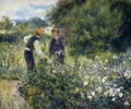 Picking Flowers - Pierre Auguste Renoir