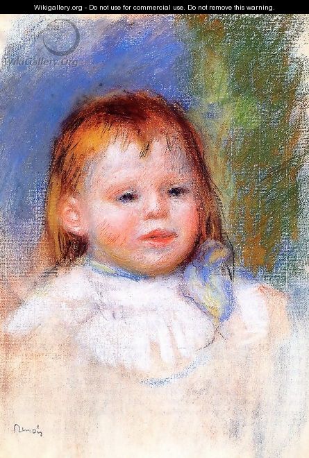 Portrait Of Jean Renoir - Pierre Auguste Renoir