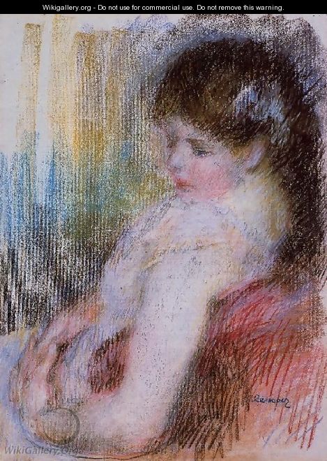 Seated Woman2 - Pierre Auguste Renoir