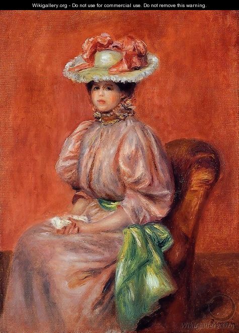 Seated Woman - Pierre Auguste Renoir