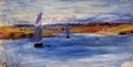 Sailboats - Pierre Auguste Renoir