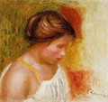 Gabrielle In A Chemise - Pierre Auguste Renoir