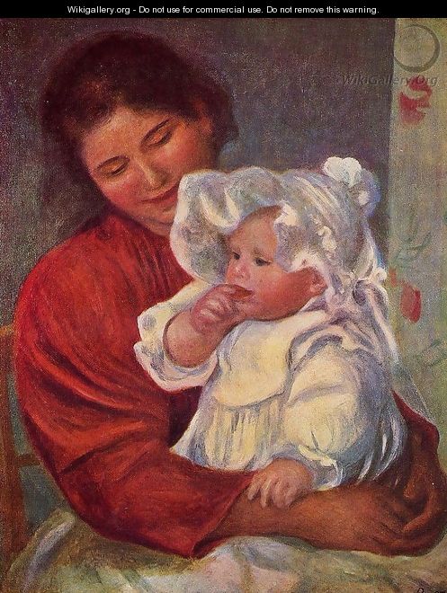 Gabrielle And Jean - Pierre Auguste Renoir