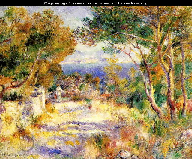 L Estaque - Pierre Auguste Renoir