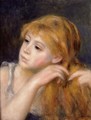 Head Of A Young Woman9 - Pierre Auguste Renoir
