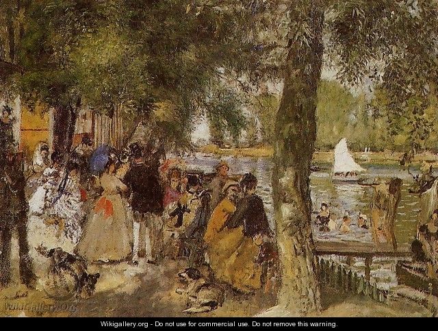 La Grenouillere3 - Pierre Auguste Renoir