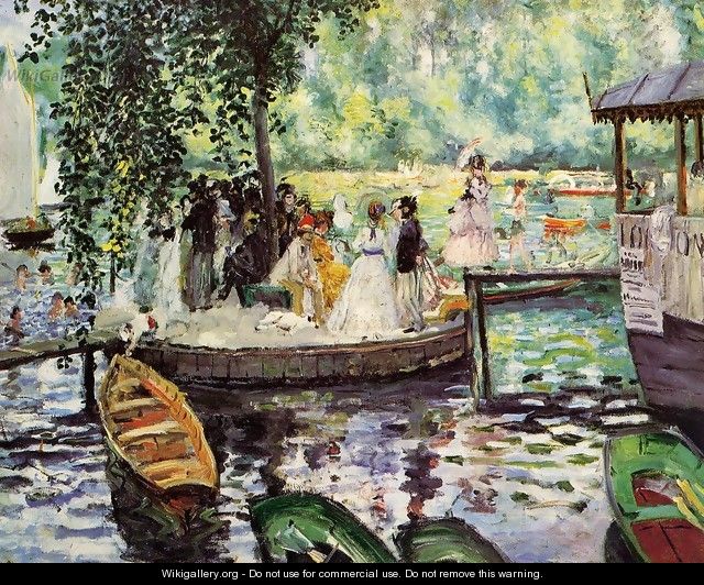 La Grenouillere2 - Pierre Auguste Renoir