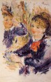 At The Milliners (study) - Pierre Auguste Renoir